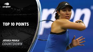 Jessica Pegula| Top 10 Points | 2023 US Open