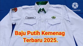 Baju Putih Kemenag Terbaru 2025.