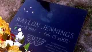 The Grave of Waylon Jennings - Mesa, AZ