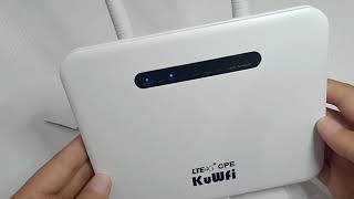CPE810 KuWFi 4G LTE CPE Router