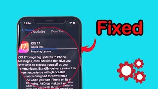 How to Fix iPhone Stuck on Preparing Update iOS 17/18