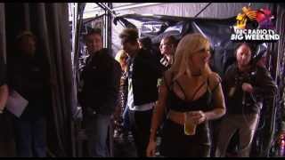 Ellie Goulding backstage at Radio 1's Big Weekend