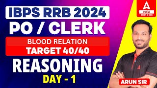 IBPS RRB 2024 | Topic Wise Practice | Blood Relation