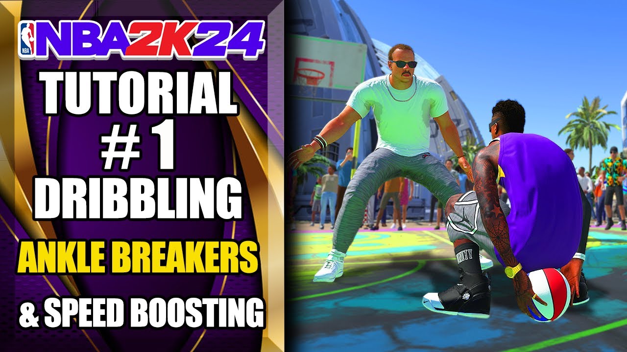 NBA 2K24 Ultimate Dribbling Tutorial - How To Speed Boost, Nutmeg ...