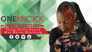 Janice Watson Sting Performance Was Nerve Wracking Interview 12 07 16