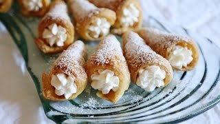 How to Make Cream Horns Recipe - Трубочки - Heghineh Cooking Show