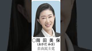 渋谷区議会 令和6年11月22日 063 再 犯罪被害者支援 岡田美保 議員（自由民主党）#shorts