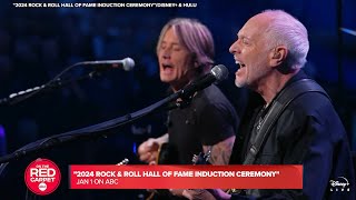 Peter Frampton performs with Keith Urban to celebrate his Rock and Roll Hall of Fame induction!