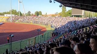Das ganze Stadion singt "SCHE!SS UNION" - BFC Dynamo - Hertha BSC