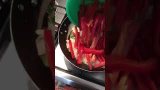 Isuri’s Homemade Cooking : Part 3 Devilled Spicy Capsicum.