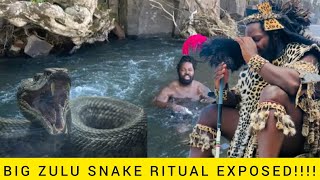 Big Zulu Snake And Ritual Exposed!!!! 😳😳