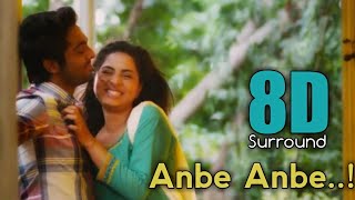 Anbe Anbe 8D | Darling | G.V. Prakash Kumar | Na Muthukumar | 8D BeatZ