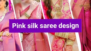 #Paithani #pinksilksaree Attractive Pink silk saree // पैठाणी साड़ी // best collection // 2021//