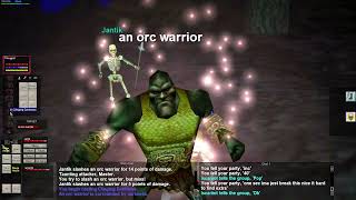 EverQuest P99 Starting a Shadowknight Level 15 New Spells Fear Kiting Orcs in Rathe w/ rogue duo