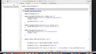 Java Constructors | Part 2 | Constructor Overloading | Custom Arguments | Primitive Wrapper Types
