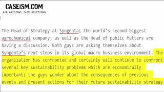 Sustainable Agribusiness Investment (B): Syngenta’s Challenge Case Study Help - Caseism.com