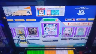 【チュウニズム】フューチャー・イヴ (MASTER/13+) S+ 手元