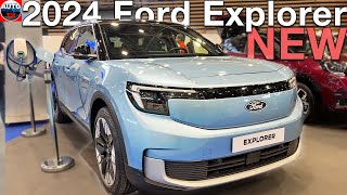 All New 2024 Ford Explorer Electric - OVERVIEW Walkaround