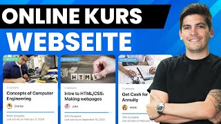 Wie man eine Online Kurs Webseite mit WordPress \u0026 Tutor LMS erstellt (2024)