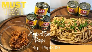 555 Corned Sardines ||Easy \u0026 Affordable Pasta in Corned Sardines || MaybirdBax Recipe