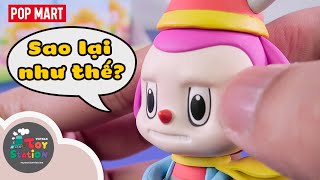 Vườn bông quái vật Labubu từ Pop Mart ToyStation 517