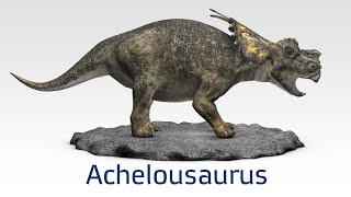 Dinosaurs for KIDS | Overview Dinosaurs | Achelousaurus 360