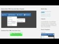 HTML drop down Menu Template: great CSS3 properties