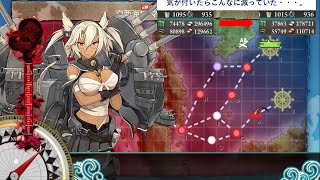 【艦これ　2016年夏イベE 4 乙作戦失敗】死ぬ間際のボス戦がヤバい！もはや絶望的！！E 4．マラッカ海峡沖夜戦、涙の撤退！！