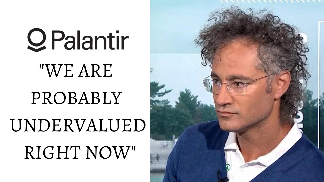 Palantir CEO Alex Karp: Our TAM Is North Of $900 Billion Dollars | New ...