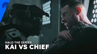 Halo The Series | Kai Confronts Master Chief (S2, E6) | Paramount+