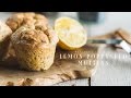 Lemon Poppyseed Muffins (vegan) ☆ レモンポピーシードマフィンの作り方