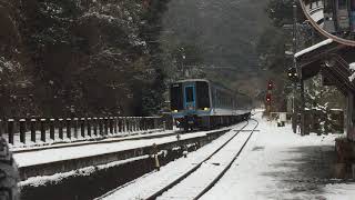 坪尻駅 通過 2000系南風