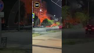 ⚡Серия взрывов в Белгороде над городом #белгород #белгородновости