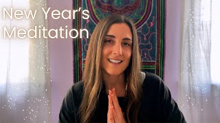 ASMR New Year's Meditation ✨ Reflect, Release \u0026 Manifest Your Dream Life! (Soft Spoken)