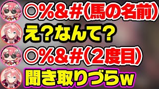 馬を選ぶだけで面白すぎるみこちとそれに爆笑するルイ姉ｗｗｗ【さくらみこ みこち 鷹嶺ルイ ホロライブ 切り抜き】