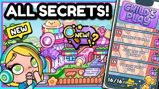 ALL Daycare Secrets & FREE COINS: Avatar World RETRO Secrets 💚💜🩵