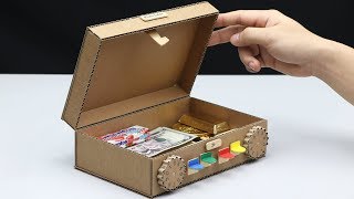 Wow! Amazing DIY a Safe from Cardboard