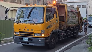 20230812彰化縣北斗鎮垃圾車253-UQ(最後身影)，回收車296-UD(代795-TE)