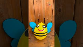 Buzzing with Creativity: DIY Honey Bee Craft for Kids and Families!