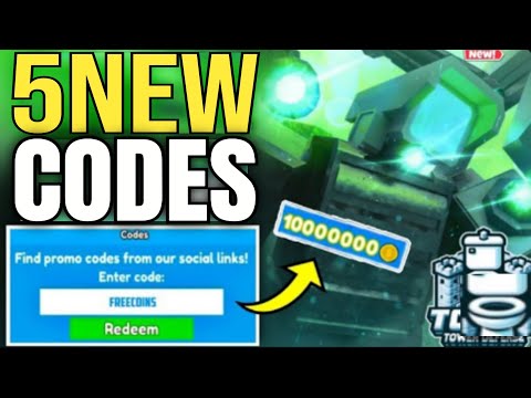  EP 68!! PART 2  ROBLOX TOILET TOWER DEFENSE CODES 2023 - TOILET TOWER DEFENSE CODES 2023