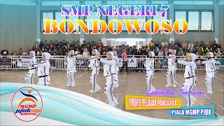 SMPN 7 BONDOWOSO - LOMBA SENAM PROFIL PELAJAR PANCASILA PIALA MGMP PJOK BONDOWOSO