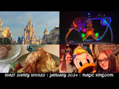 Walt Disney World | Day 2 | Magic Kingdom & Crystal Palace | January ...