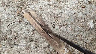 cara belah bambu agar lurus