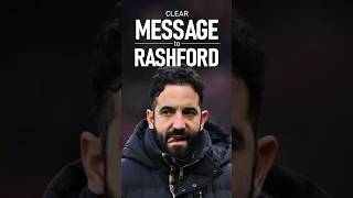 🔥 Rúben Amorim sends a clear message on Rashford! 🔥