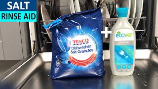 How to add Salt and Rinse Aid to a Dishwasher