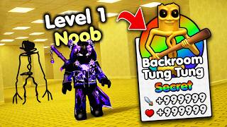 Starting Over as NOOB with OP SECRET in Save Brainrots From Backrooms! (Roblox)