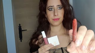 ASMR eres una ídol y te maquillo con tonos rojo💄/ roleplay /en español