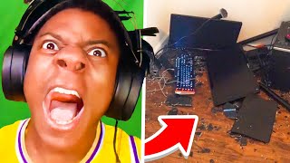 iShowSpeed SMASHES His PC Live On Stream.. (Not Clickbait)