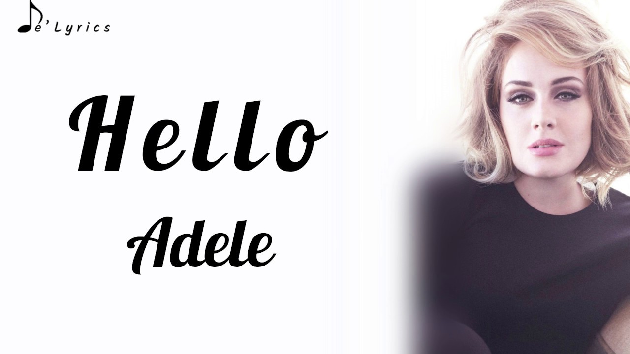 Hello Adele Lyrics Chords Chordify