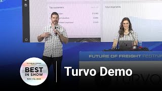 Turvo's Award Winning 7-min Demo from FreightWaves F3 2023